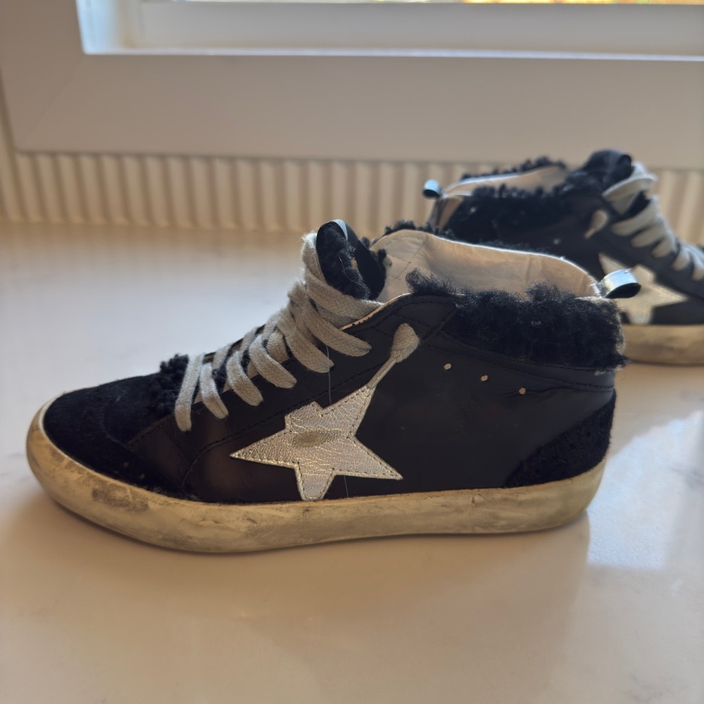 Golden Goose shearling sneakers - Picture 6 of 10
